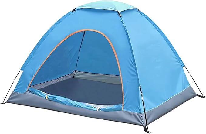 Tent for Camping - Lightweight Backpacking Tent with Rain Fly Waterproof &amp Windproof Easy Setup Portable Carry Bag - for Hiking Beach Outdoor Adventures