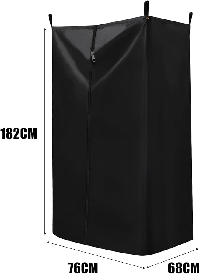 Boat Changing Room Heavy Duty Hanging Privacy Tent Shower Awing Portable Overland Fitting Room for Pontoon Camping Boat Dancing