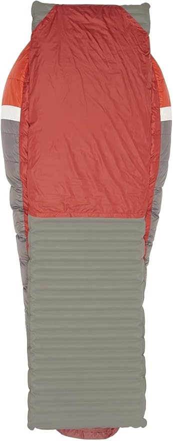 Sierra Designs Backcountry Bed 20 Degree Sleeping Bag with 650 Fill Dridown - Lightweight Zipperless Down Sleeping Bag for Camping &amp Backpacking -Men Women &amp 2 Person