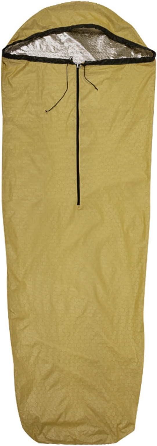 Emergency Sleeping Bag Lightweight Waterproof Thermal Bivy Sack Cover Blanket Heat Retention Shelter Survival Kit for Hiking Camping Hunting Fishing