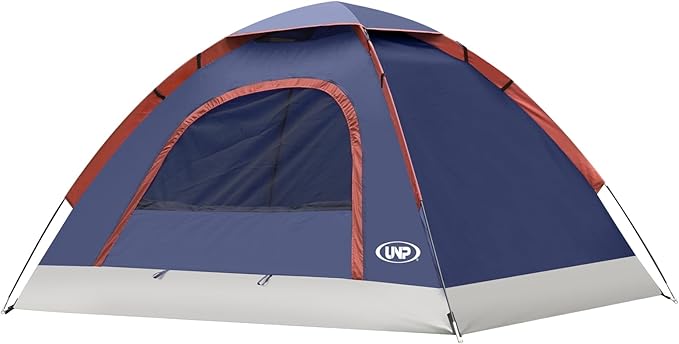 unp 6 Person 4 Season Dome Tent Easy to Set Up for Camping &amp Hiking Lightweight &amp Portable Green