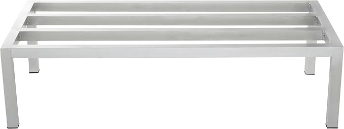 Commercial NSF Aluminum Dunnage Rack - 2500 lb. Weight Capacity - 48x24x12 (28W-138)