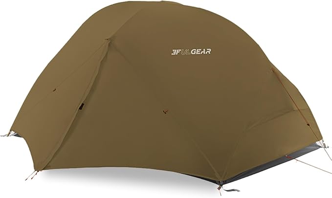 3FULGEAR Backpacking Tent Floating Cloud 2 Easy Setup 2 Person 3/4 Season Ultralight Tents Waterproof Windproof Double Layer Lightweight Outdoor Tent for Camping Hiking Hunting Survival