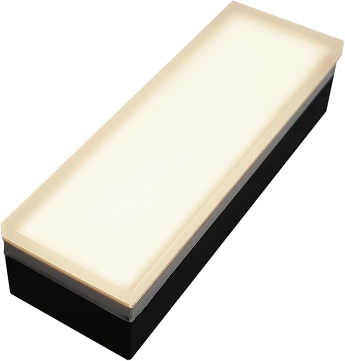 LUMENGY Paver Light 3x9 Inch (2.95x8.85) 2700K Warm White Glare-Free Brick Lighting for Driveways Walkways Pool Decks and Patios 12V Hardwired IP67 Waterproof Drive-Over Rated