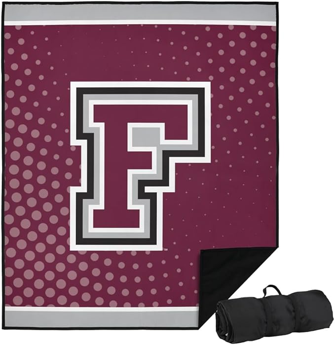 LOGOVISION Fordham University Picnic Outdoor Blanket 50x60 Logo Dots Foldable Blanket for Picnic Beach Camping Park Tailgate