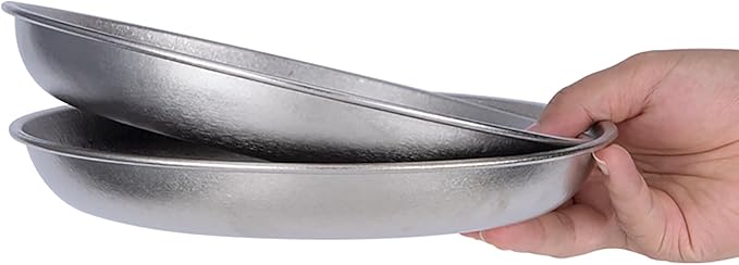 Titanium Plate Camping Picnic Tableware 27fl oz Cooking Utensils Extremely Light Dishes Bowl 110g (TA8220SS)