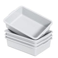 13 L Commercial Bus Box/Utility Box Dish Wash Basin Tub 4 Packs