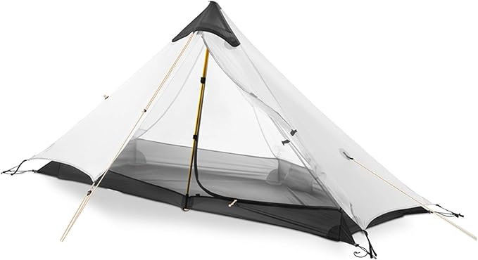 Ultralight Waterproof Tent Double-Layer Three-Season Backpacking Tent for 1-Person Camping Kayaking Climbing Hiking Weighing in at only 2 pounds for The Tent