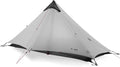3FULGEAR Ultralight Tent for Backpacking LANSHAN 1 Trekking Pole Tent 1 Person 3/4 Season Lightweight Easy Set Up Double Layer Shelter Waterproof Tents for Camping Hiking Outdoor Mountaineering