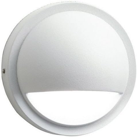 Kichler 15764WHT30R Half Moon LED Deck Light