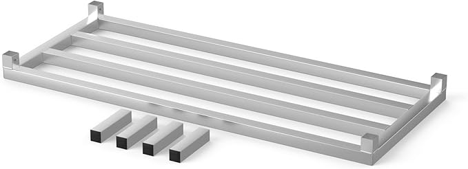 48 x 20 | 8 Off The Floor Aluminum Dunnage Rack | 1200 Lbs Capacity