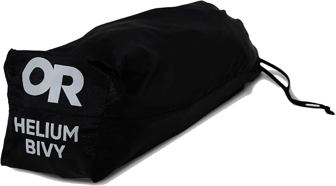 Outdoor Research Helium UL Bivy | Waterproof &amp Durable Ultralight Single Person Backpacking Tent Clam Shell No-See-Um Mesh