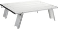 ibasenice Portable Outdoor Aluminum Folding Table Compact Camping Table Carrying Bag for Picnics Beach Parties and Outdoor Activities