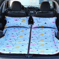 Car Camping Mattress Portable SUV Sleeping Pad for Travel Grey-Suede 260kg Capacity