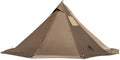 OneTigris Smokey HUT Hot Tent with Stove Jack Ultralight 4 Season Tipi Tent with Snow Skirt &amp Detachable Floor for Camping Hiking Bushcraft Backpacking