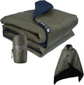 onewind Camping Blanket Recycled Nylon Fabric Dupont Sorona Fillings Warm Puffy Breathable Windproof Packable Lightweight Camping Quilt for Outdoor Hiking Backpacking Travel Beach