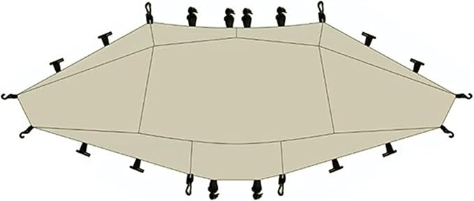 Naturehike Quarter/Hexagonal Camping Tent Canopy Sun ShadeOutdoor Tent for CampingFishingPicnics Canopy Available with Ground ClothDoor Curtains Connector (Connector Hex and Large)