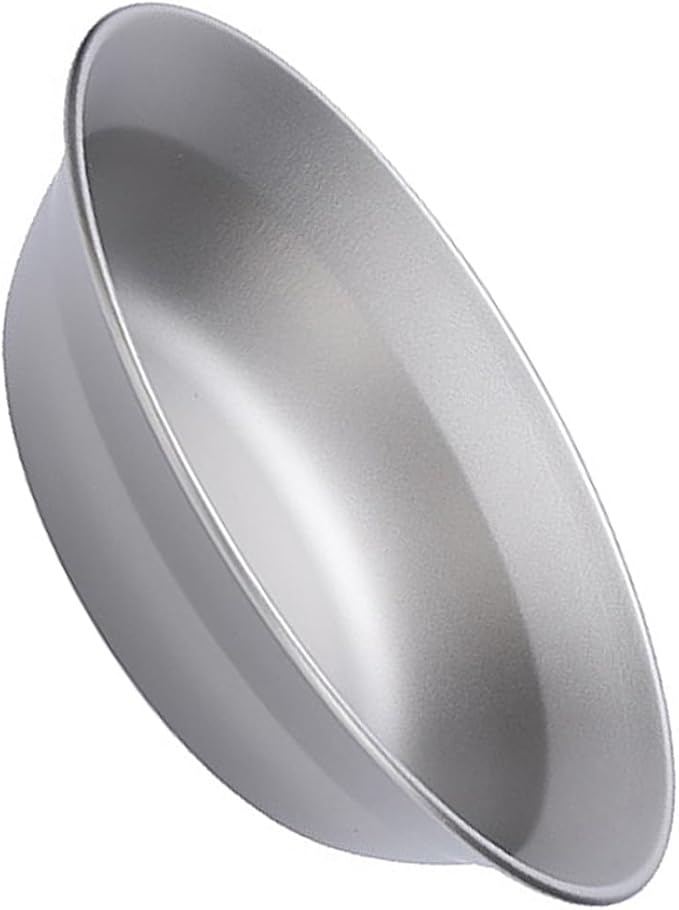 Camping Bowl Portable 750ml Metal Soup Bowl with Mesh Storage Bag Outdoor Dinnerware for Camping Hiking Picnic