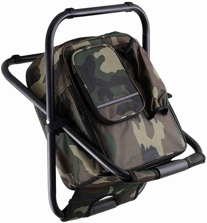 Brrnoo Backpack Chair Backpack Chairs for Adults Fishing Portable Stool Chair Outdoor Camping with Bag for Fishing Camping Outdoor Events Picnics or Beach (#3)