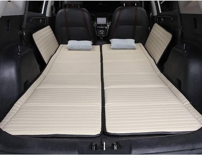 Non-Inflatable Car Mattress Folding Car Bed for SUV Portable Travel Camping Mattress Back Seat Sleeping Pad
