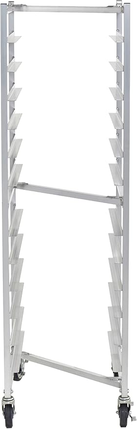 Commercial Fully Welded Nesting 12-Tier Aluminum End Load NSF Bun/Sheet Pan Rack | Bakeries Caterers Kitchens Restaurants | (#28W-124)