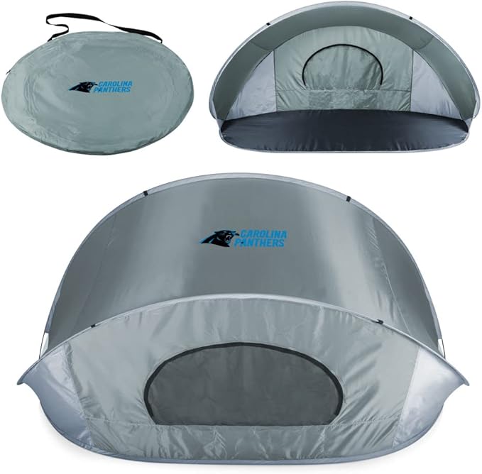 Picnic TIME NFL Manta Portable Beach Tent - Pop Up Tent - Beach Sun Shelter Pop Up