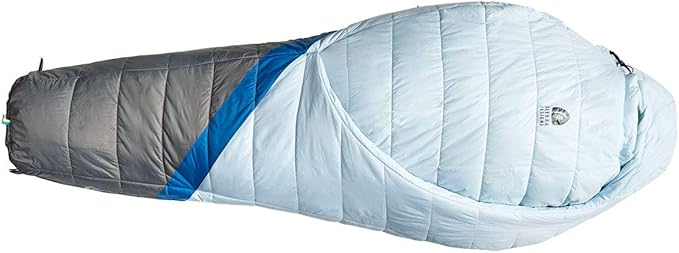 Sierra Designs Night Cap 20 Degree Sleeping Bags - Recycled Synthetic Zipperless Mummy Style Camping &amp Backpacking Sleeping Bags for Men &amp Women