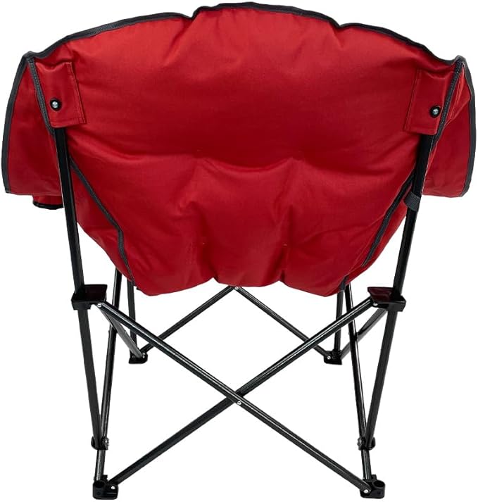 Oversized Folding Camping Chair - Portable and Comfortable 400 lbs. Weight Capacity - Perfect for Camping and Outdoor Activities