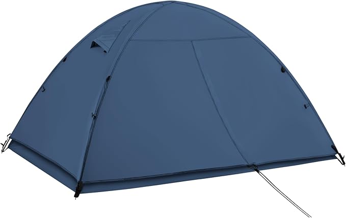 Ultralight Double Layer Waterproof 2/3/4 Person 4 Season Backpacking Dome Tent – Easy Setup Outdoor Essenssial Gear for Camping Hiking Hunting and Mountaineering