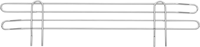 Metro L24N-4C Super Erecta 4 High Stackable Ledge for Wire Shelving Chrome 24