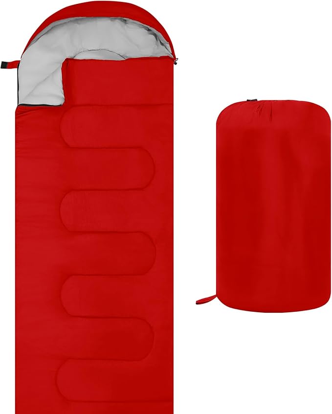 Sleeping Bags Lightweight Camping Sleeping Bag for Adults Kids Hiking Outdoor Travel Cold Weather &amp Warm