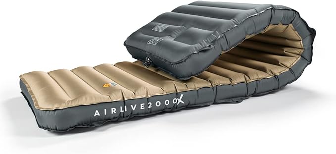 ZOOOBELIVES 3D Wrapping Inflatable Camping Sleeping Pad with Built-in Pump Extra Thick and Wide Ultimate Comfortable Compact Camp Air Mat for Tent Car Traveling and Backpacking - Airlive2000X