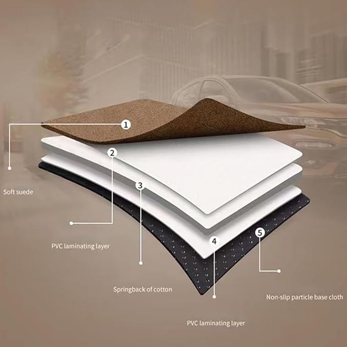 Car bed for Chevrolet Trax 2014-2022 Outdoor Camping Travel Portable Sleeping Pad AdjustableWear Resistant(C-brown)