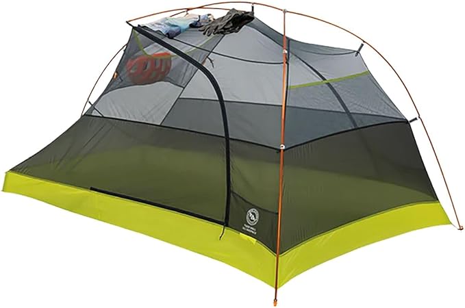 Big Agnes Tiger Wall UL Bikepacking Tent Asphalt/Evening Primrose 2 Person