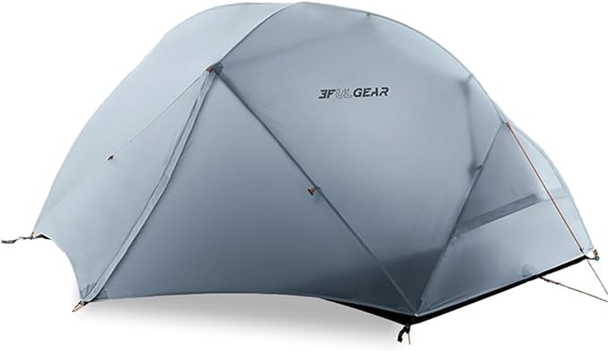 3FULGEAR Backpacking Tent Floating Cloud 2 Easy Setup 2 Person 3/4 Season Ultralight Tents Waterproof Windproof Double Layer Lightweight Outdoor Tent for Camping Hiking Hunting Survival