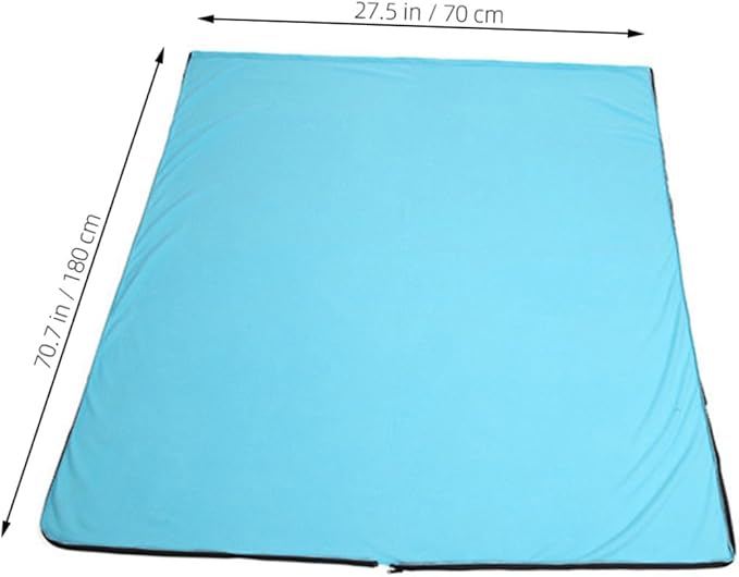 Lightweight Fleece Sleeping Bag for Winter Camping Multi-Purpose for Hiking Home Seat Cushion