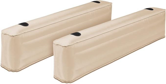 Pittman Outdoors PPI-TAN_AC5_505 AirBedz Original Tan Truck Bed Air Inflatable Wheel Well Side Inserts | Fits only PPI-505