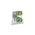 FFCR10CH Wire Can Rack 24-13/16 x 7-7/8 x 13-5/16 Front Loading &amp Dispensing (8) #10 or (12) #5 can Capacity Chromate Finish