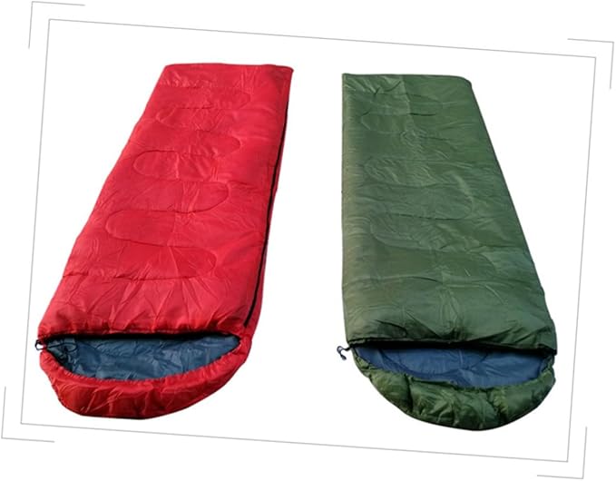 GALPADA Envelope with Hood for Camping Lightweight Outdoor for Hiking and Backpacking Compression Storage Bag Included Army Green Suitable for Spring Summer Fall