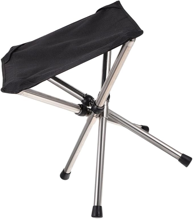 BESPORTBLE Outdoor Foldable Chair Fishing Folding Stool Lightweight Portable for Camping and Sports