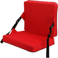 Indoor &amp Outdoor Folding Chair Cushion Foldable Portable Stadium SeatChair Cushion for Sports Events Outing TravellingHiking Fishing