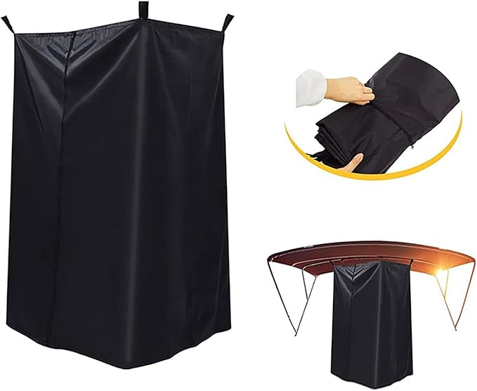 Privacy Tent for Boats Portable Changing Tents Waterproof Pontoon Shower Tent with Storage Bag Heavy Duty Protection Hanging Changing Room PPrivacy Station for Outdoor