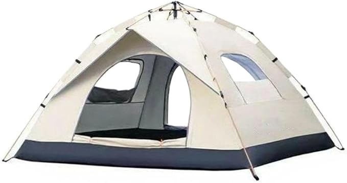 4-Person Waterproof Camping Tent – Sunshade Outdoor Shelter for Self-Driving Travel &amp Mountaineering
