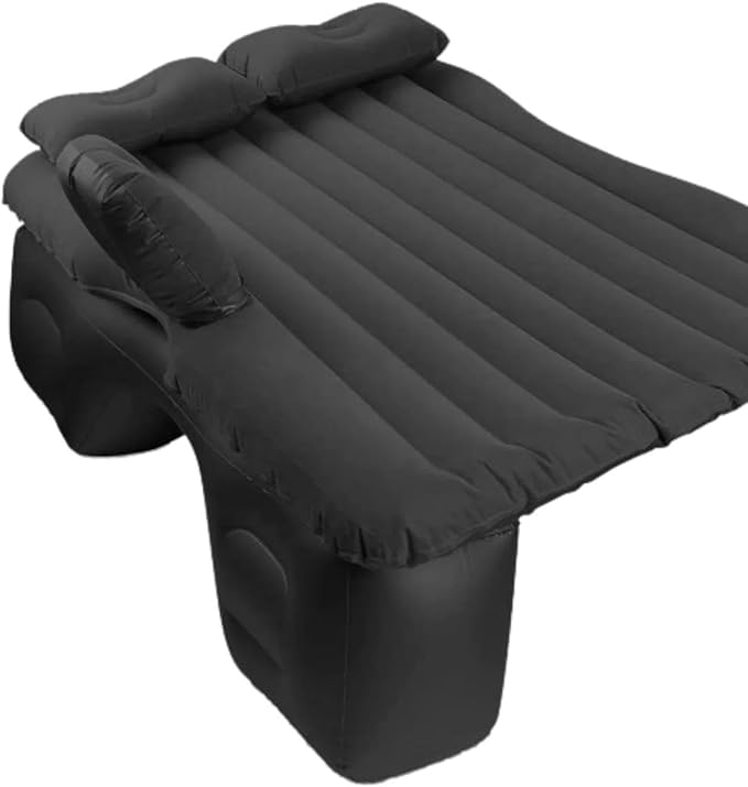 Camping Inflatable Mattress Multifunctional Car Inflatable Mattress Flocking PVC Pressure-Resistant Car Back Seat Sleeping Pad Outdoor Camping Sofa Bed