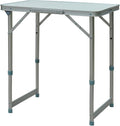 23 Portable Adjustable Folding Camping Table for Outdoor &amp Indoor Use