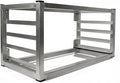 5 Tier Aluminum Bun Pan Rack - 21 D x 18 W x 13 H 3 Spacing Bread Cooling Storage for Kitchen Bakery &amp Restaurant Wall Mount