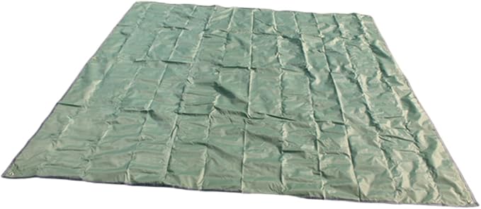 Balacoo Outdoor Camping Tent Footprint Tarp Blanket Mat for Sunshade Shelter UV Protection Army Green Versatile Groundsheet for Camping Hiking Picnics
