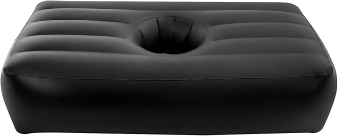 BBL Bed After Surgery for Sleeping Brazilian Butt Lift Recovery Pillow with Hole Inflatable Pool Float Floatie Large Blow Up Summer Beach Swimming Floaty Party Toys for Kids Adults