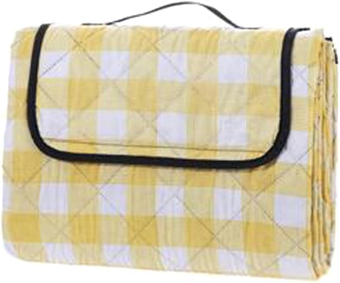 Camping Mattress Pattern 3-Layer Portable Camping Mat Foldable Large Picnics and Beach Blanket for Family Friend Kids