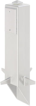 Arlington Industries GP19W-1 Gard-N-Post Outdoor Landscape Lighting Garden Post 19-Inch White